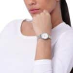 Fossil Womens Carlie Quartz Stainless Steel Three Hand Watch 4 150x150