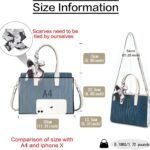 Foxlover Leather Satchel Handbags For Women Tote Shoulder Bag Vintage Crossbody Bag Purse Top Handle Bag With Embroidery 3 150x150