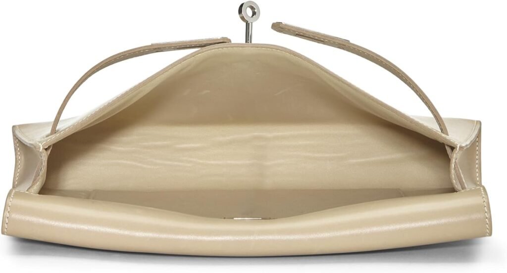 Hermès, Pre-Loved Beige Box Nepal Kelly Elan Clutch, Beige : Luxury Stores