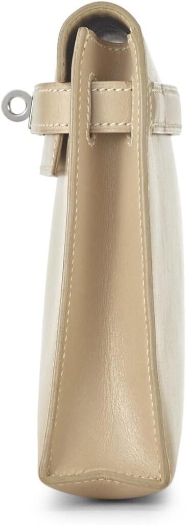 Hermès, Pre-Loved Beige Box Nepal Kelly Elan Clutch, Beige : Luxury Stores