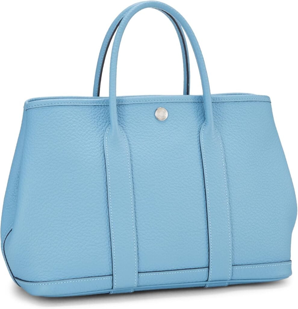 Hermès, Pre-Loved Blue Vache Country Garden Party TPM, Blue de Nord : Luxury Stores Hermès, Pre-Loved Blue Vache Country Garden Party TPM, Blue de Nord : Luxury Stores