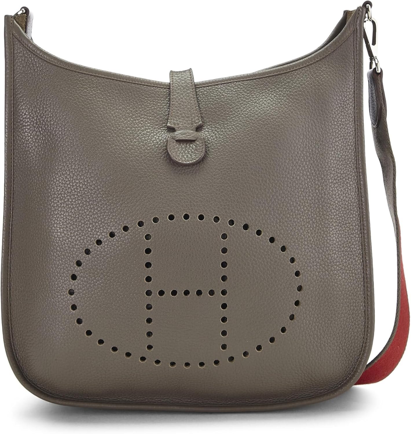 Hermes Pre Loved Etoupe Grey Togo Evelyne Iii Amazone Gm Grey Luxury Stores 1