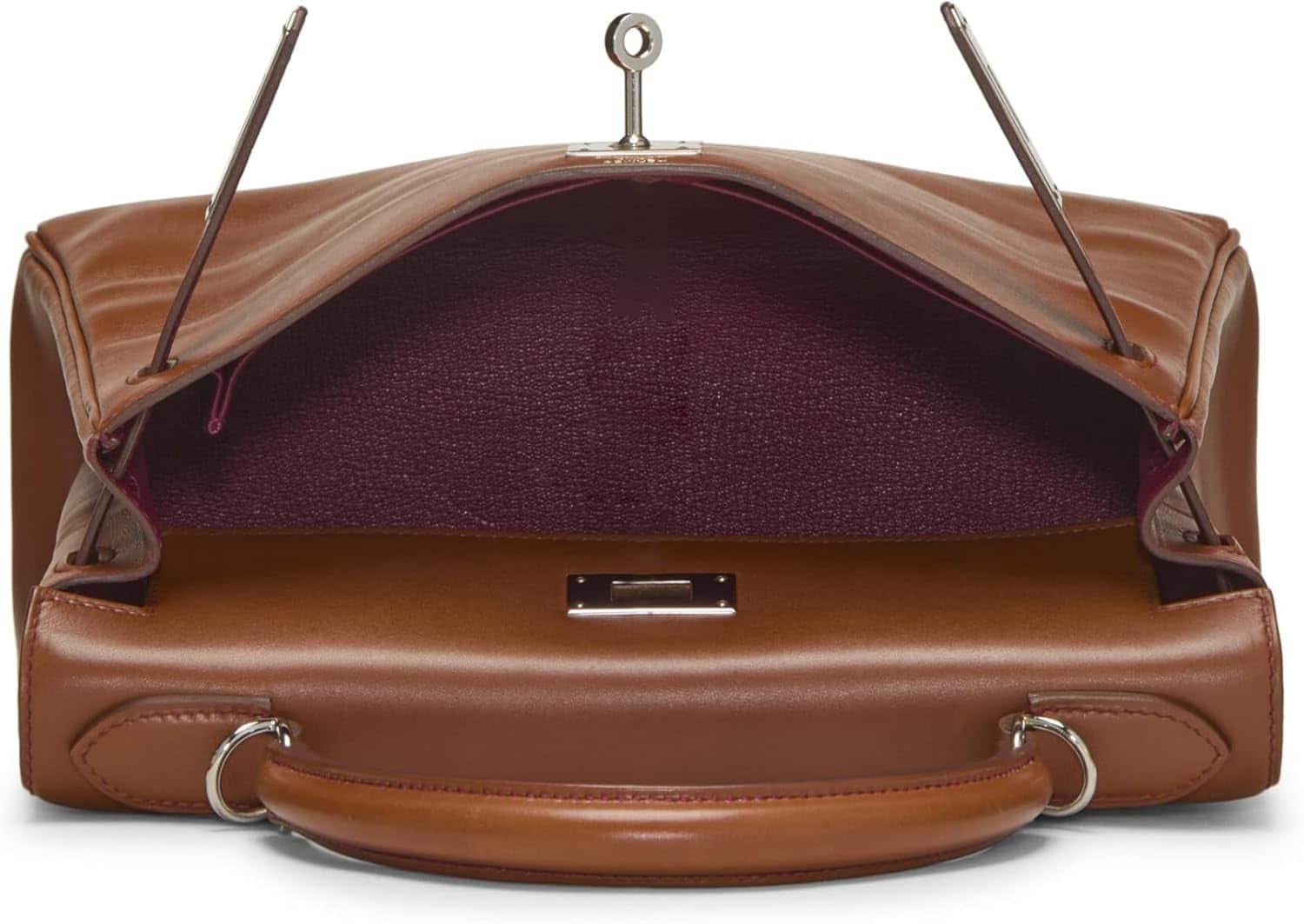 Hermes Pre Loved Fauve Rubis Tadelakt So Flash Kelly Retourne 28 Fauve Luxury Stores 1