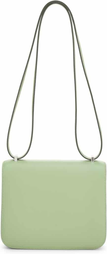 Hermès, Pre-Loved Vert Criquet Swift Constance Mirror, Vert Criquet : Luxury Stores