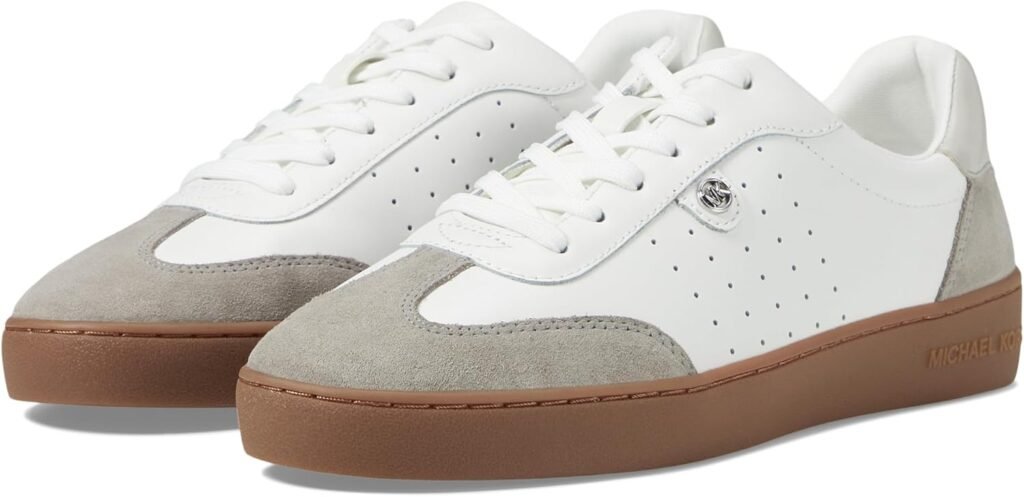 Michael Kors Womens Scotty Lace Up Sneaker