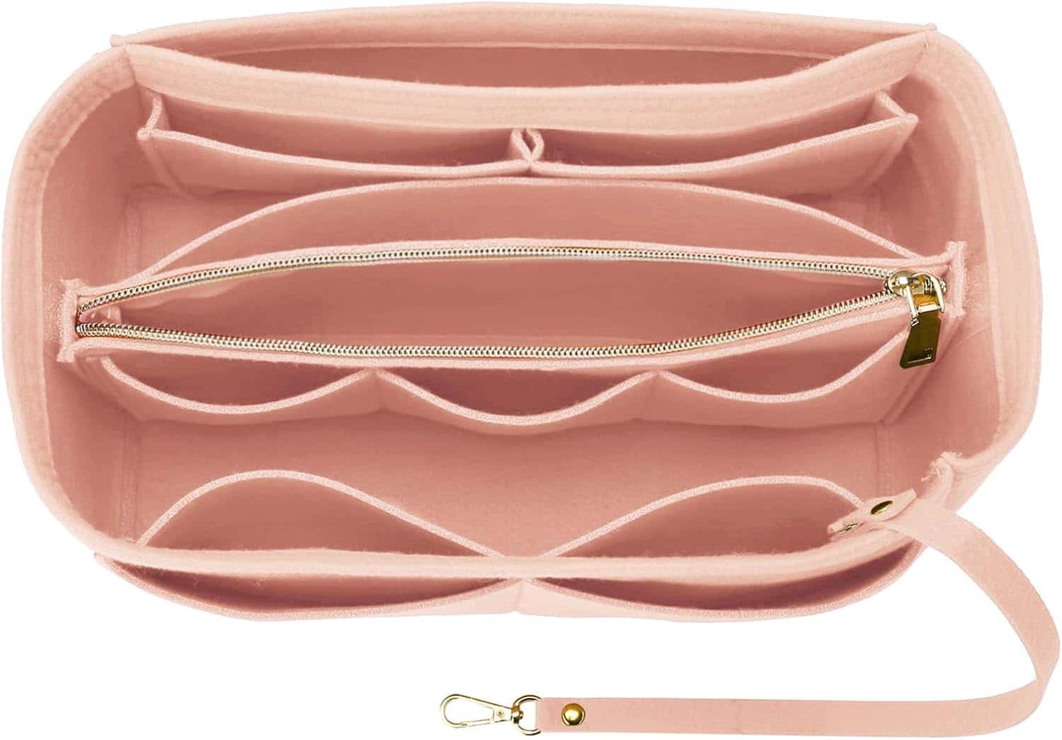 Opposhe Purse Organizer Insert For Handbags Softened Felt Bag Insert Organizer For Tote Compatible With Lv Coach Mk Kate