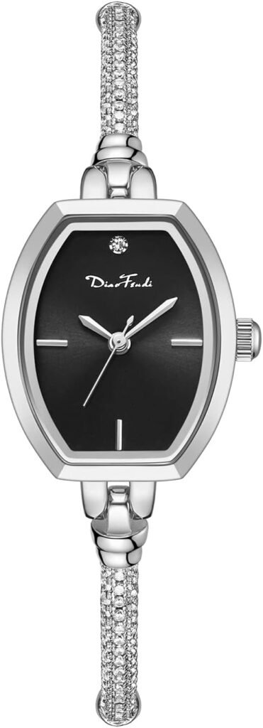 Petite Bracelet Watch for Women, Gifts for Girlfriend Diamond Dress Analog Watch Waterproof