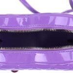 Trendeology Cute Heart Shape Girls Womens Vegan Leather Small Handle Satchel Crossbody Purse 2 150x150