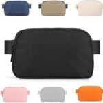 Zpn Mini Fanny Pack Black Belt Bag For Women And Men Fashionable Waterproof Waist Pack With Adjustable Strap For Traveli 150x150