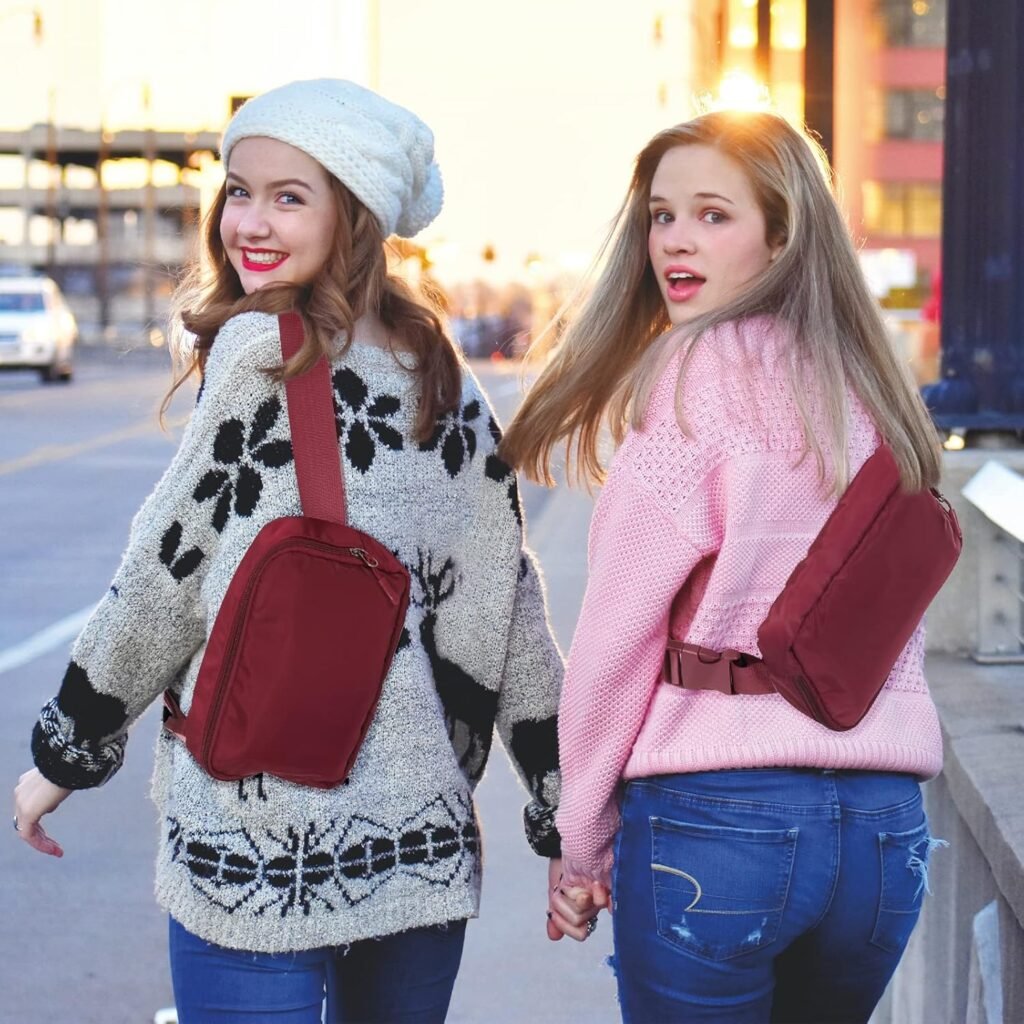 Amazerbst Belt Bag, Fanny Pack, Everywhere Belt Bag,40 Inch Adjustable Strap,Belt Bag for Women and Men,Waterproof