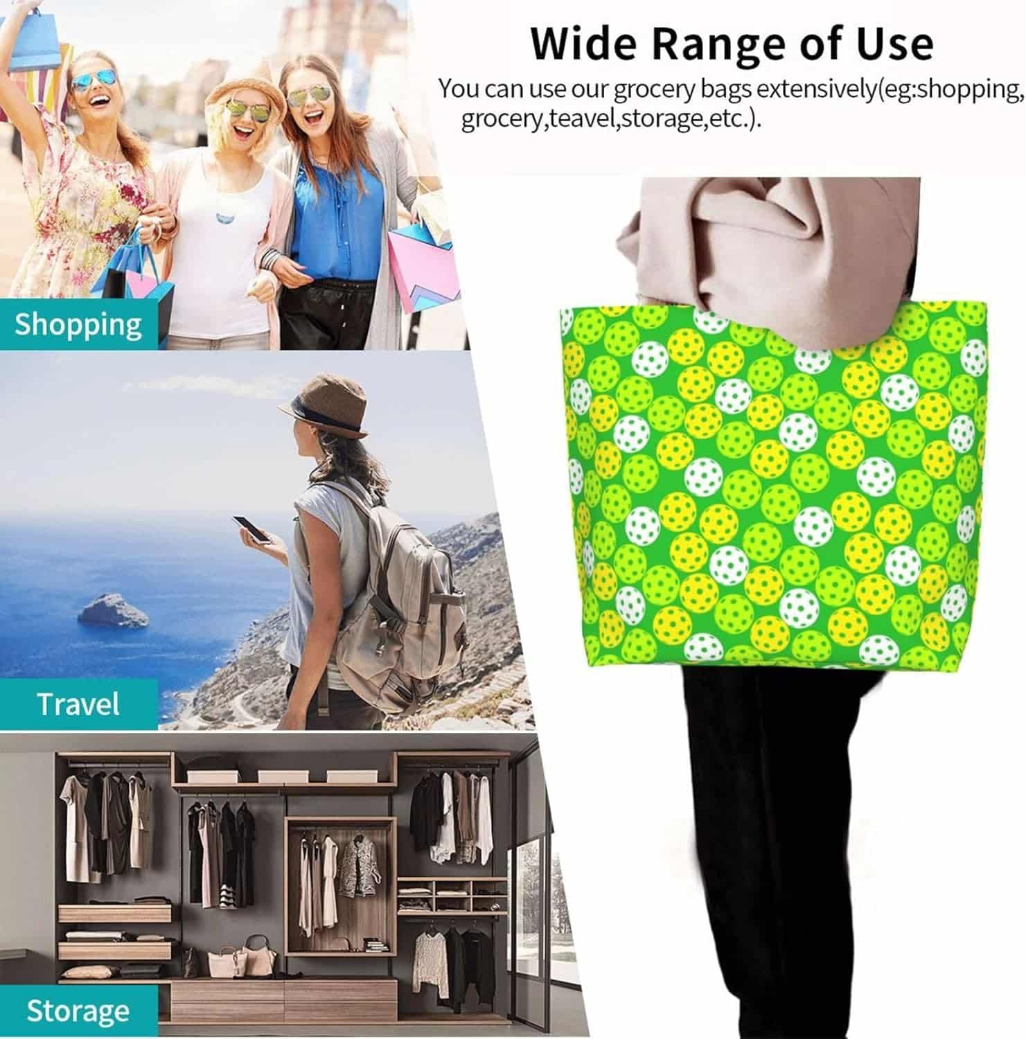 Baseball Tote Bag Handbag Baseball Shopping Bag Sports Mom Travel Bag Baseball Gifts For Women 2