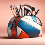 Bdpwss Volleyball Makeup Bag With Jesus In Her Heart A Volleyball Hand In Her Hand She Is Unstoppable Volleyball Lover G 150x150