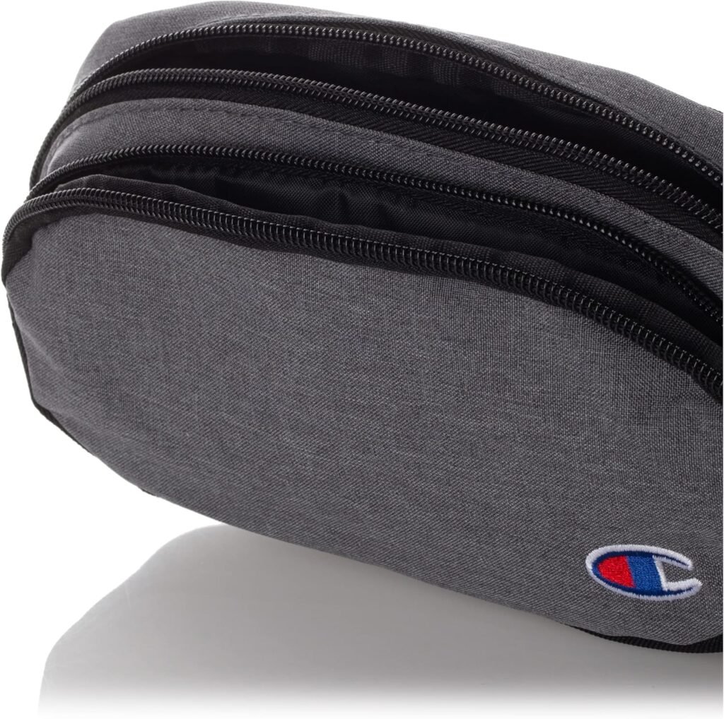 Champion Unisex Adult Signal Fanny Waist Packs, Grey/black, One Size US