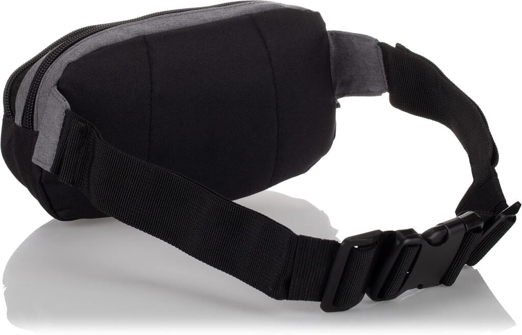 Champion Unisex Adult Signal Fanny Waist Packs, Grey/black, One Size US