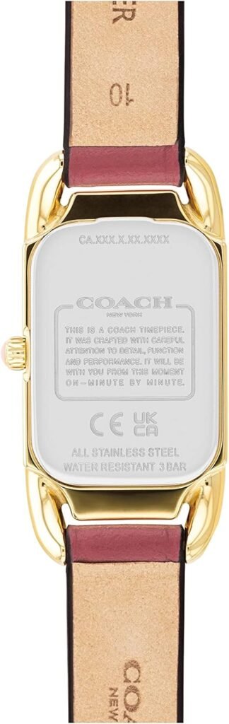 Coach Cadie Womens Watch | Timeless and Aesthetic | Designed for Every Occasion | Water Resistant (Model 14504117)