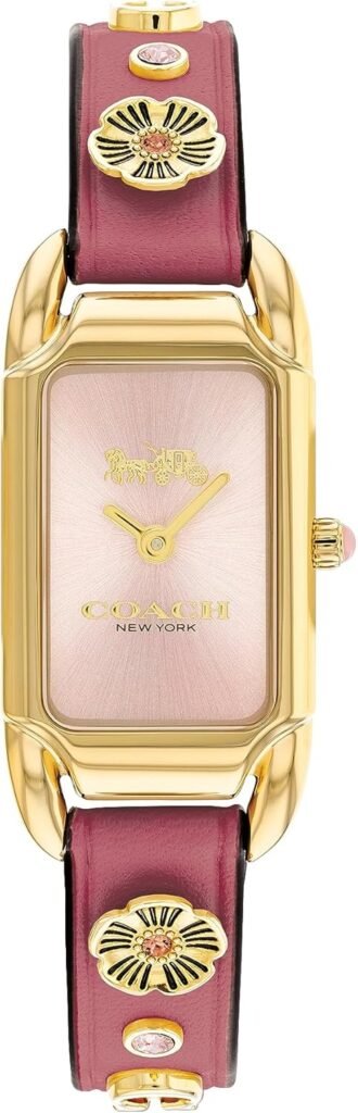 Coach Cadie Womens Watch | Timeless and Aesthetic | Designed for Every Occasion | Water Resistant (Model 14504117)