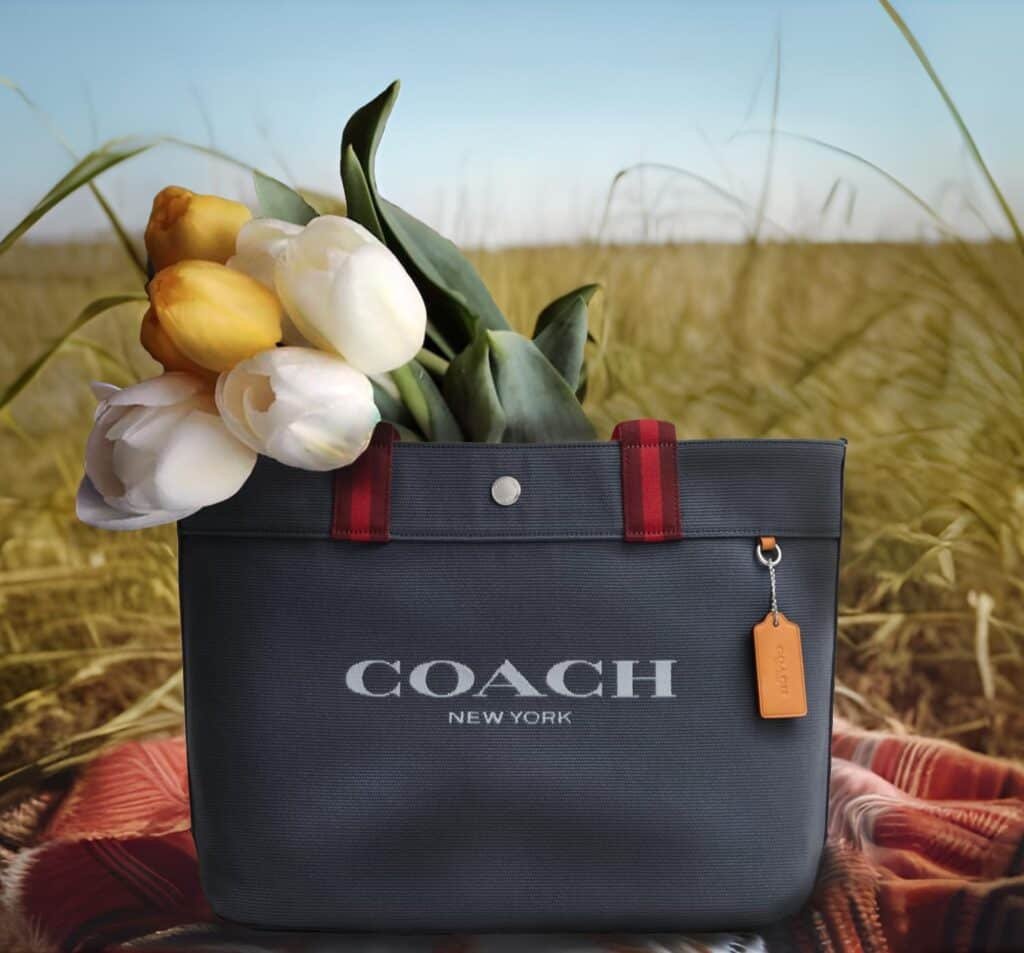 Coach Canvas Tote