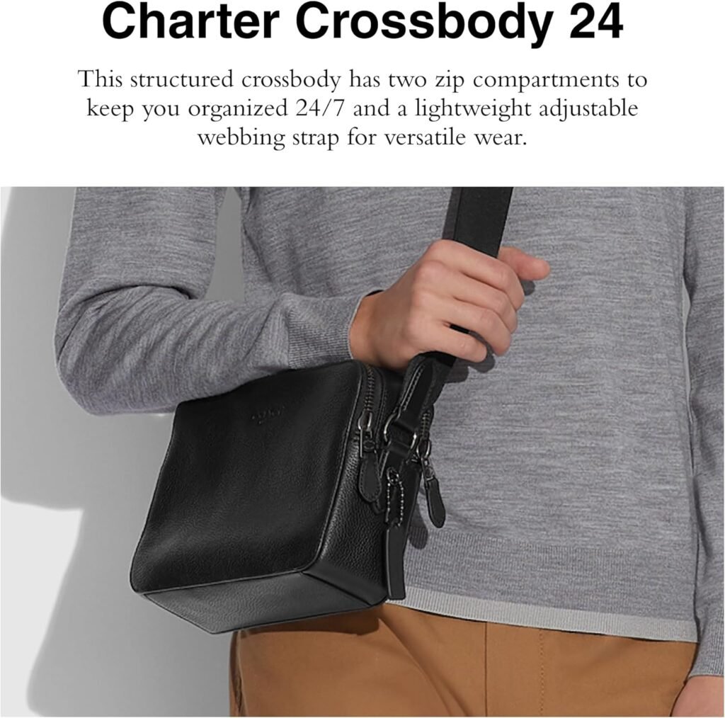 Coach Charter Crossbody 24 in Pebble