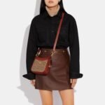 Coach Coated Canvas Signature Chaise Crossbody 19 Tan Rust 4 150x150
