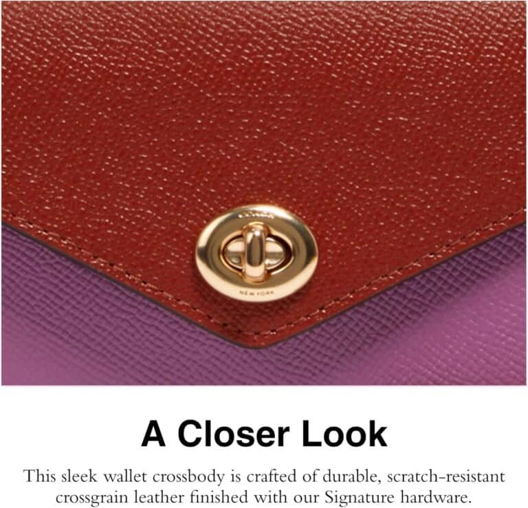 Coach Colorblock Leather Envelope Wallet Review
