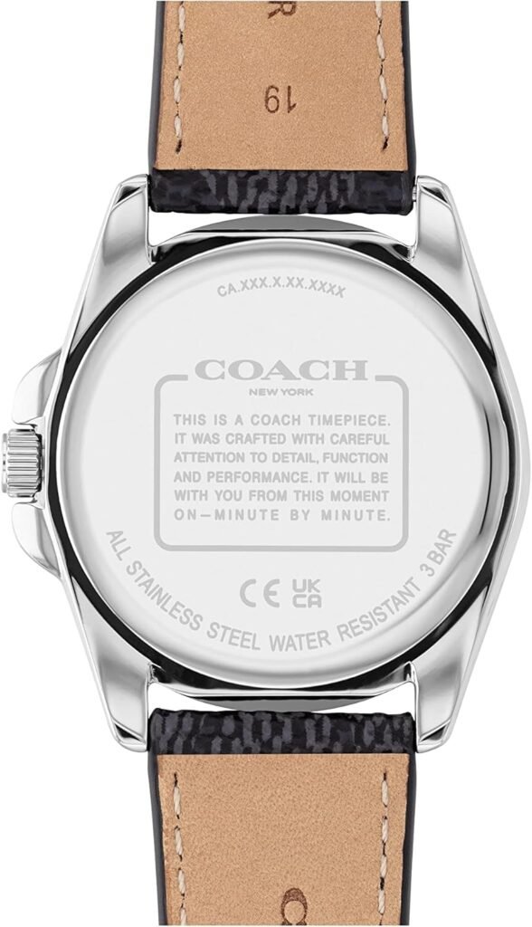 Coach Greyson Womens Watch | Enhancing Elegance for Every Event | Water Resistant
