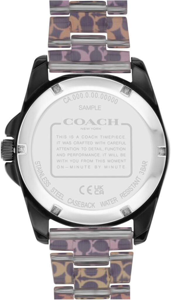 Coach Greyson Womens Watch | Enhancing Elegance for Every Event | Water Resistant