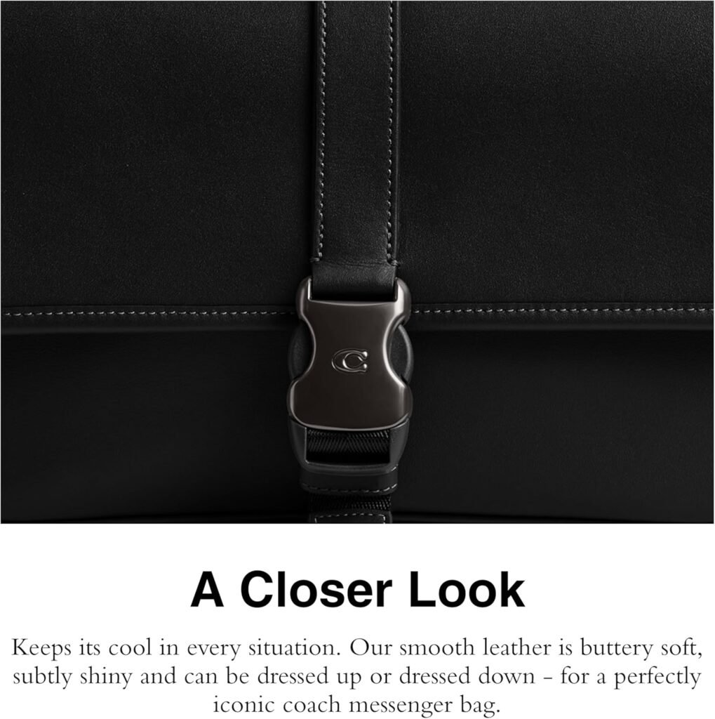 Coach League Messenger Bag, Black
