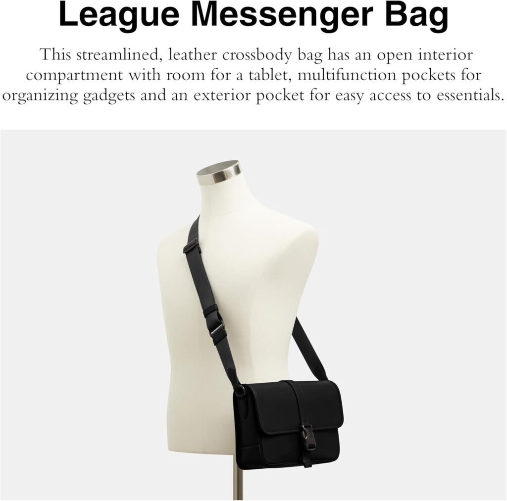 Coach League Messenger Bag, Black