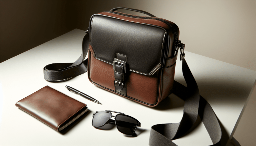 COACH Mens Charter North/South Crossbody With Hybrid in Smooth Leather, Black