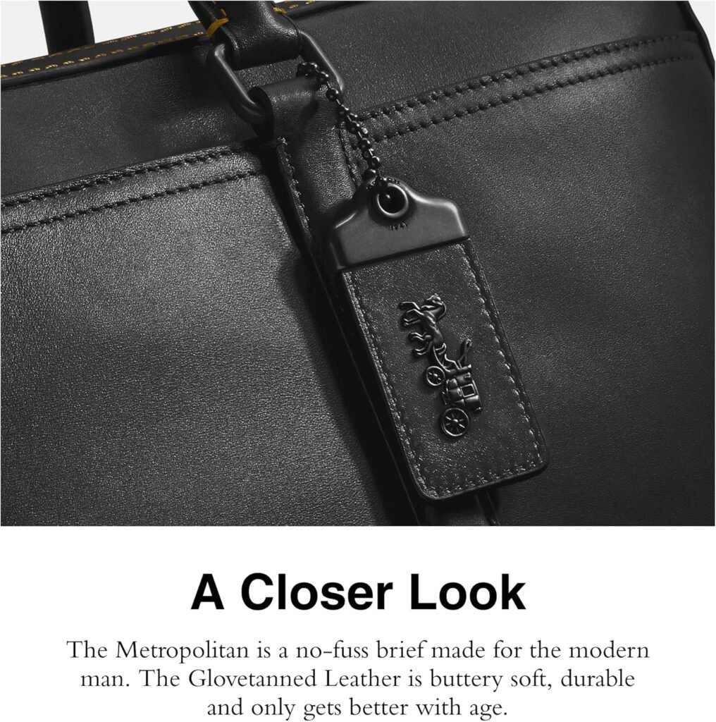 Coach Mens Metropolitan Slim Brief