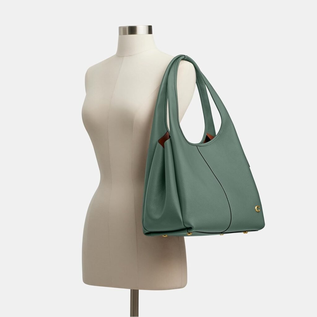 Coach Polished Pebble Leather Lana Shoulder Bag