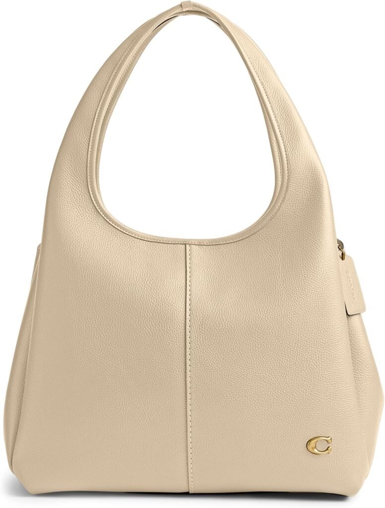 Coach Polished Pebble Leather Lana Shoulder Bag
