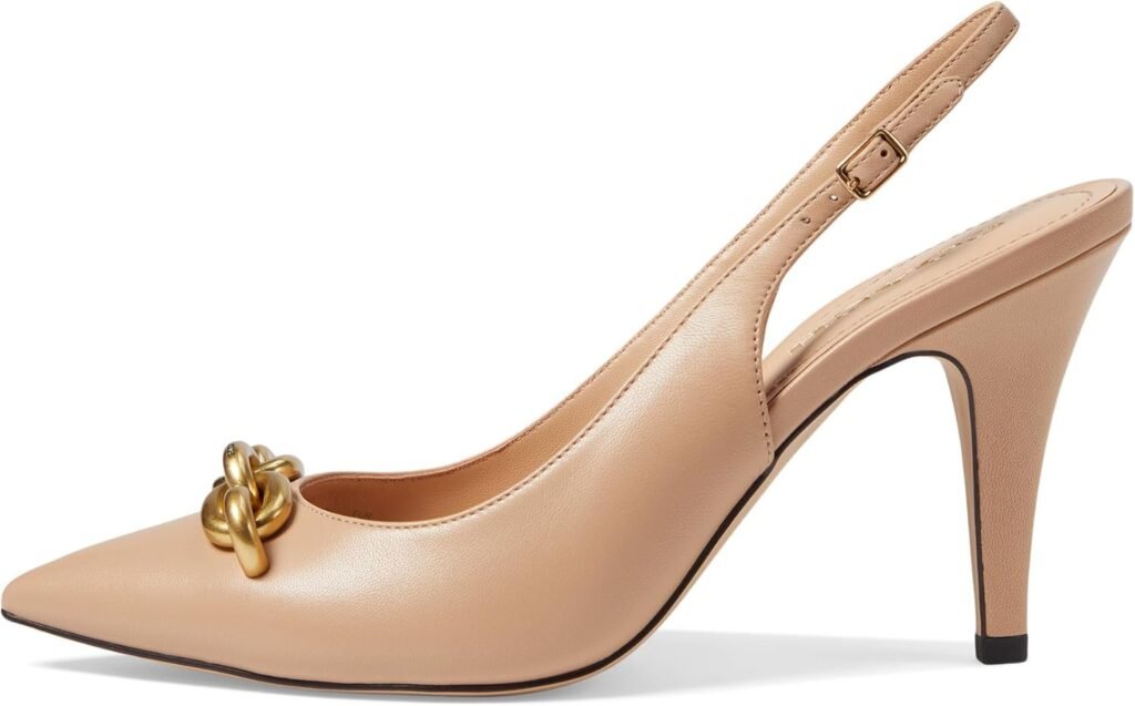 Coach Sadie Leather Slingback Pump