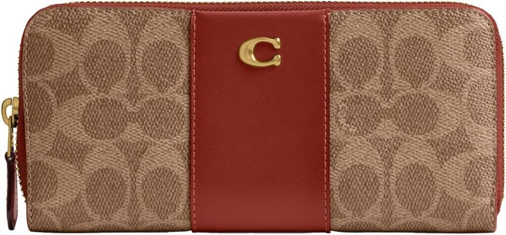 Coach Slim Accordion Zip