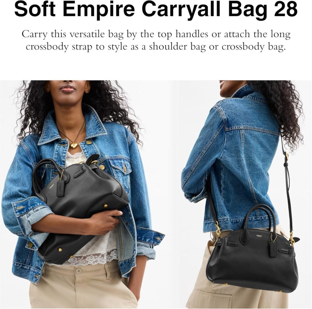 Coach Soft Empire Carryall 28, B4/Black