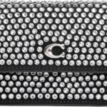 Coach Womens Half Flap Case Accessory Travelers Card Sleeves Lhblack One Size 150x150