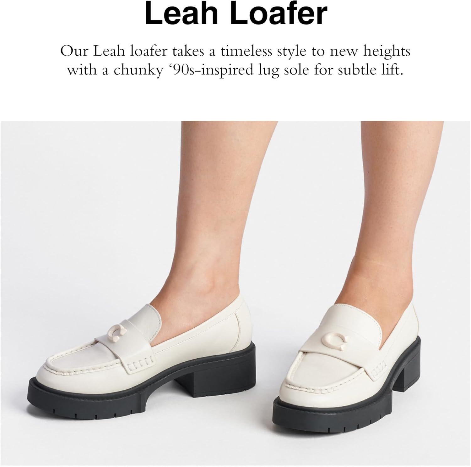 Coach Womens Leah Loafer 13