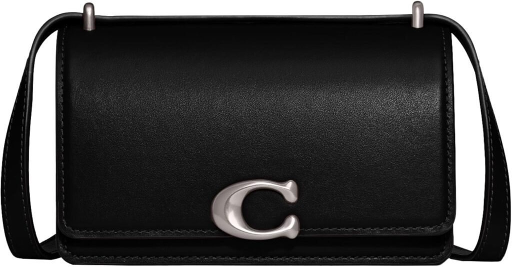 Coach Womens Luxe Refined Calf Leather Bandit Crossbody