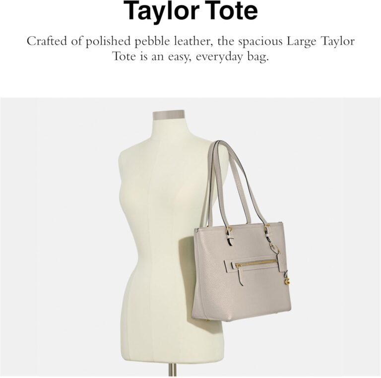 Coach Women’s Polished Pebble Leather Taylor Tote Review