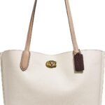 Coach Womens Polished Pebble Leather Willow Tote 8 150x150