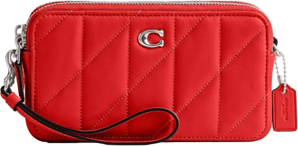 Coach Womens Quilted Pillow Leather Kira Crossbody Bag