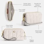 Coach Womens Quilted Pillow Leather Kira Crossbody Bag 2 150x150