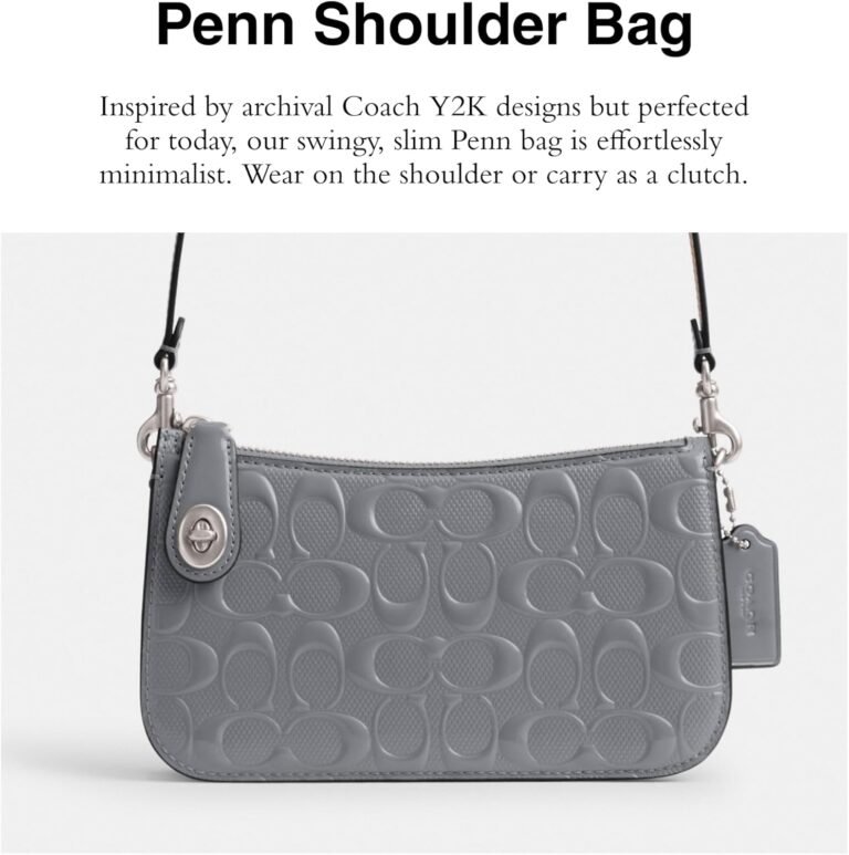 Coach Women’s Patent Leather Penn Shoulder Bag Review