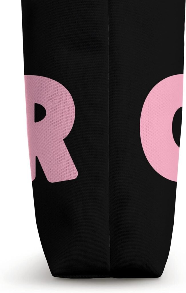 Football Cheer Coach Pink Ribbon Breast Cancer Awareness Tote Bag