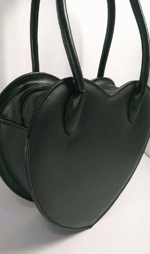 GK-O Fashion Women Heart Shaped Bag Lolita Handbag Clutch Purse Wallet PU Handbag