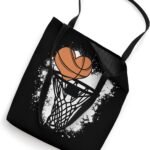 Heart Basketball Sport Gift For Basketball Coach Player Tote Bag 2 150x150