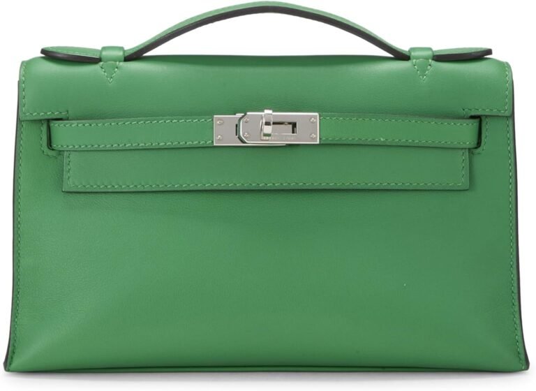 Hermès Pre-Loved Bambou Swift Kelly Pochette Review