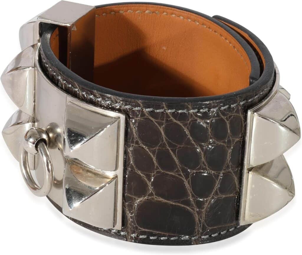 Hermès, Pre-Loved Collier De Chien Bracelet, 8 in, Base Metal : Clothing, Shoes  Jewelry