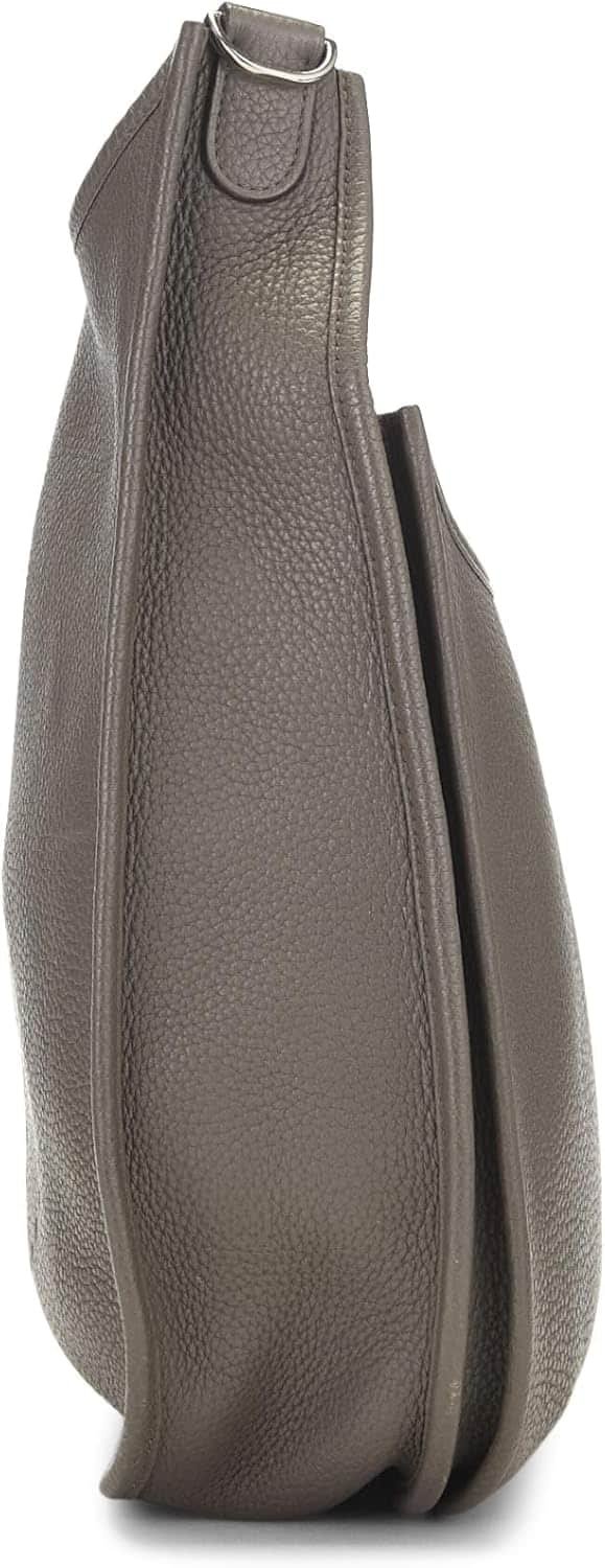 Hermes Pre Loved Etoupe Grey Clemence Evelyne Iii Gm Review
