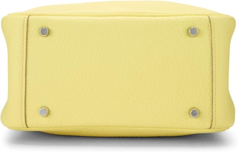 Hermès Pre-Loved Limoncello Clemence Lindy Mini Review